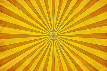Fototapeta premium A vibrant yellow radial burst pattern creating an eye-catching, dynamic visual effect, radiating energy and excitement.