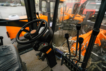 New road snow removal equipment is ready for winter.