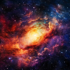 Fototapeta premium space galaxy background