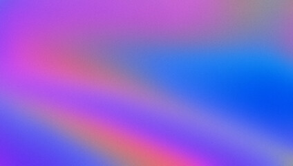 Purple blue gradient blurred colorful with grain noise effect background. Purple beam banner, poster for anniversary, party, vintage retro grunge textured style socia trendy vintage brochure banner 