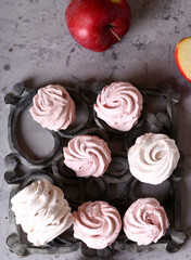 homemade apple berry marshmallows for dessert