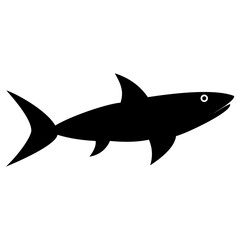 Sea Animals Vector Art with black color