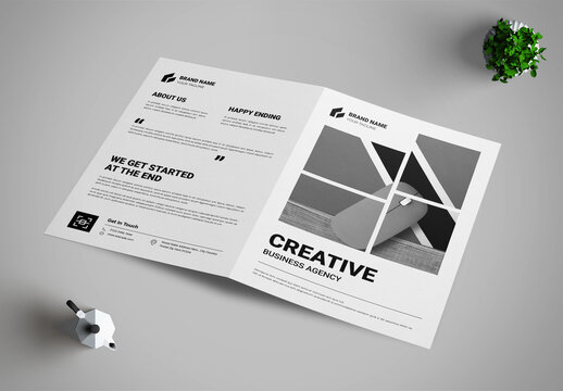 Bi-Fold Brochure Template