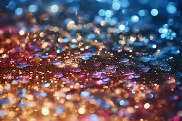 Glitter Material Structure Background - Generative AI