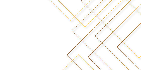 modern luxury template design abstract golden lines pattern elements with lighting on white background. Use for modern business concept design. Abstract design Banner Pattern background template. 