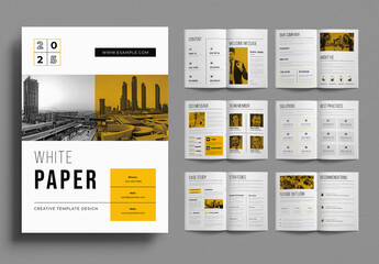 White Paper Template Layout