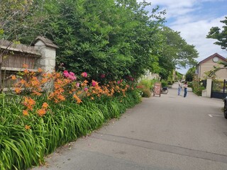 The picturesque streets of Claude Monet's village, Giverny