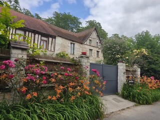 The picturesque streets of Claude Monet's village, Giverny