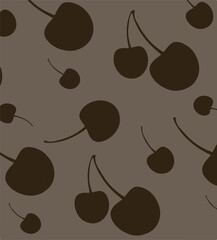 cherry seamless pattern design for background, wallpaper, carpet, textile design, fabric, blanket, blanket for kids, card , wrapping paper , notebook ,batik, diary cover, and etc.