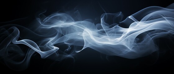 Abstract Smoke Material Structure Background - Generative AI