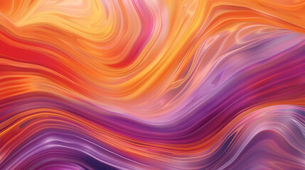 Obraz premium Warm Pastel Waves