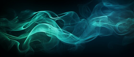 Fototapeta premium Abstract Smoke Material Structure Background - Generative AI