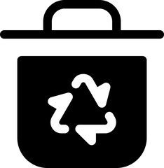 recycle trash bin Icon
