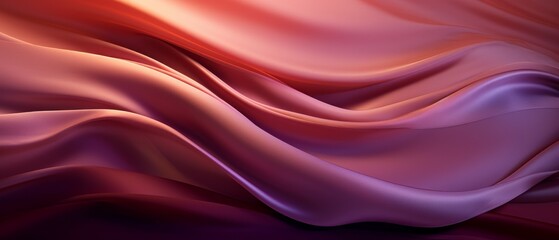 Obraz premium Satin Material Structure Background - Generative AI