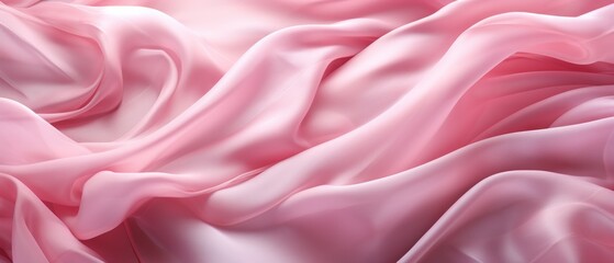 Obraz premium Satin Material Structure Background - Generative AI