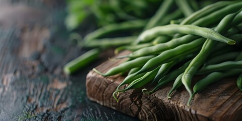 Green Beans Versatile, Protein-Rich Vegetables for Salads and Soups. Concept Cooking Tips, Nutritional Benefits, Versatile Recipes