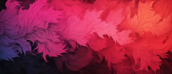Fur Material Structure Background - Generative AI