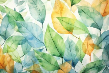 Fototapeta premium Foliage Material Structure Background - Generative AI