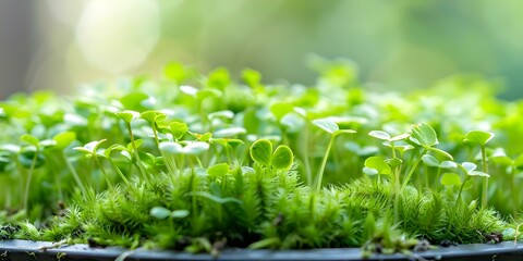 Roots of Moss in a Terrarium. Concept Moss, Terrarium, Plant Roots, Indoor Gardening, Botanical Decor