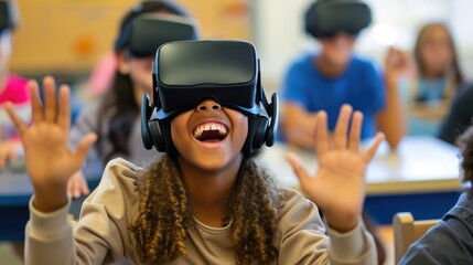 Exploring Virtual Worlds: Students in Classroom Setting