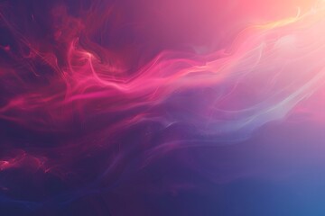 Obraz premium Abstract Pink And White Clouds In A Deep Blue Sky. Generative AI