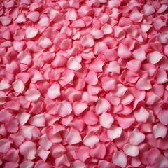 Obraz premium Vibrant pink rose petals background