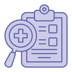 Obraz premium Medical Report Icon