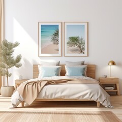 room with bed