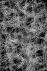 Chaos. Graphic illustration of scattered lines. Use as design element for websites, print and other graphics.