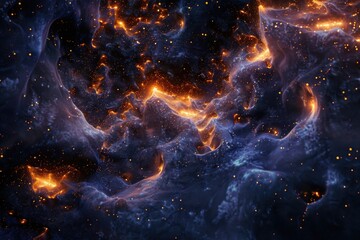 Galaxy Close-Up with Many Stars
