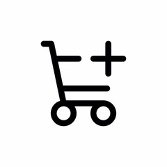 market trolley plus add icon