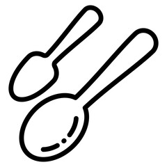 Spoon  Icon Element For Design