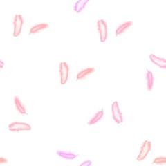 pink feathers seamless abstract pattern background fabric fashion design print wrapping paper 