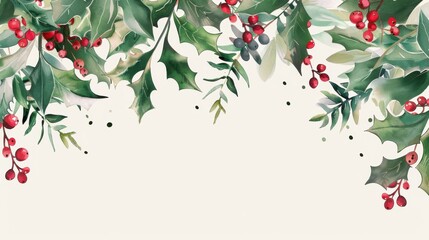 Fototapeta premium Background for card design for Christmas and Happy New Year, cheer ! collection of modern holiday cards