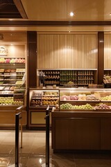 Fruit shop in the city