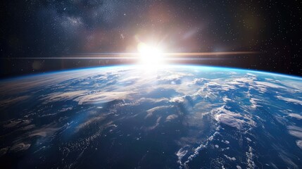 Magnificent Space and Galactic Wallpaper Background