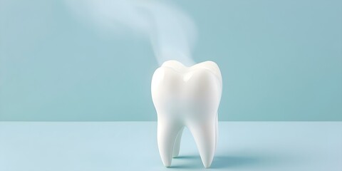 Tooth sensitivity Visualize teeth reacting to hot cold or sweet stimuli. Concept Dental Health, Tooth Sensitivity, Sensory Reactions, Temperature Sensitivity