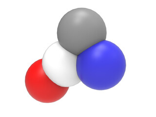 Structure of a molecule vitamin, , essential nutrient's chemical composition, perfect for educational and scientific projects
