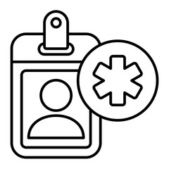 Medical Id Icon