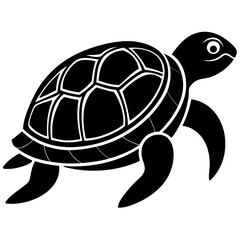 Turtles Vector Silhouette Illustration Design