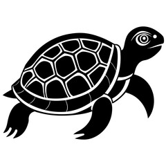 Turtles Vector Silhouette Illustration Design