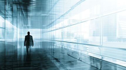 Fototapeta premium business and technology banner