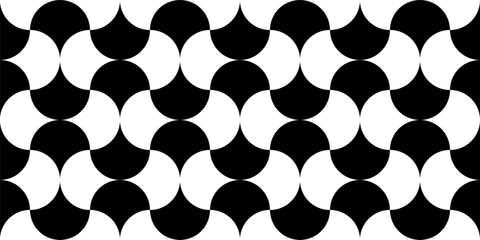 Seamless abstract geometric pattern. Vector Illustration.