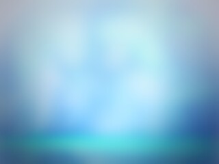 Cloud sky, Abstract plain Blue and green neon light horizontal line on based background with light, spot light studio style background