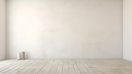 Blank Wall for Interior Design Mockup