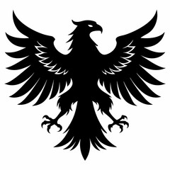 Eagle black silhouette