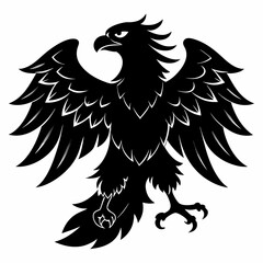 Eagle black silhouette