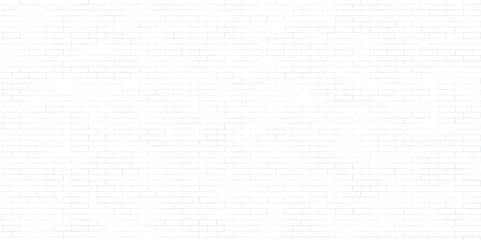 White brick wall. Texture for kitchen background. Seamless pattern with tile. Building backdrop with block and cement. Construction wallpaper for office and house