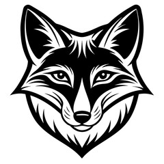 Fox head icon vector illustration