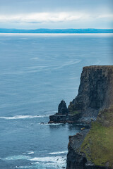 Natural scenery of the Cliffs of Moher, Galway, Ireland
